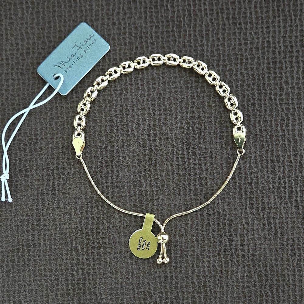 Mia Fiore Mariner⚓️ Link Chain⛓️ Slider Bracelet - NWT